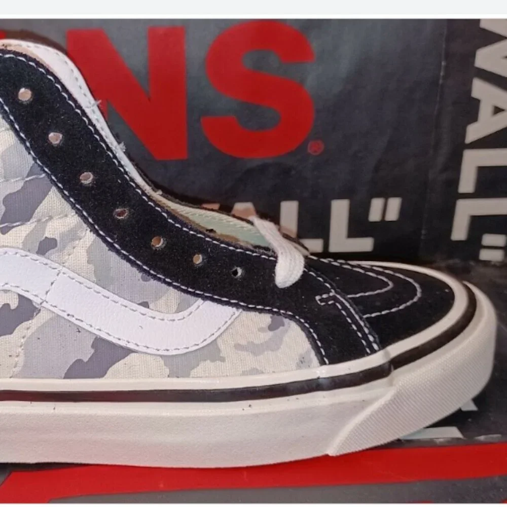 Vans Sk8-Hi 38 Dx Anaheim Factory Camo/Gray Men's 3.5/Women's 5 VNOA38GFV7G